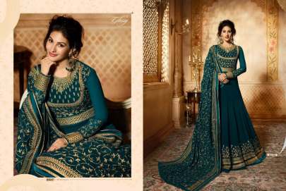 GLOSSY SIMAR 9083 Anarkali Style Hit Design Premium Quality  Suit-A2