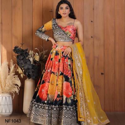 Prachi Solanki Designer Party Wear Fancy Lehnga Choli NF1043