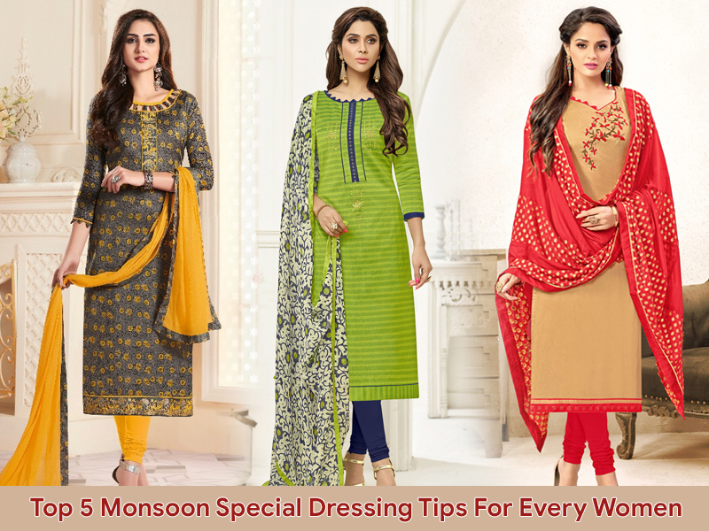 Top 5 monsson special dressing tips for every women - Ladies wear