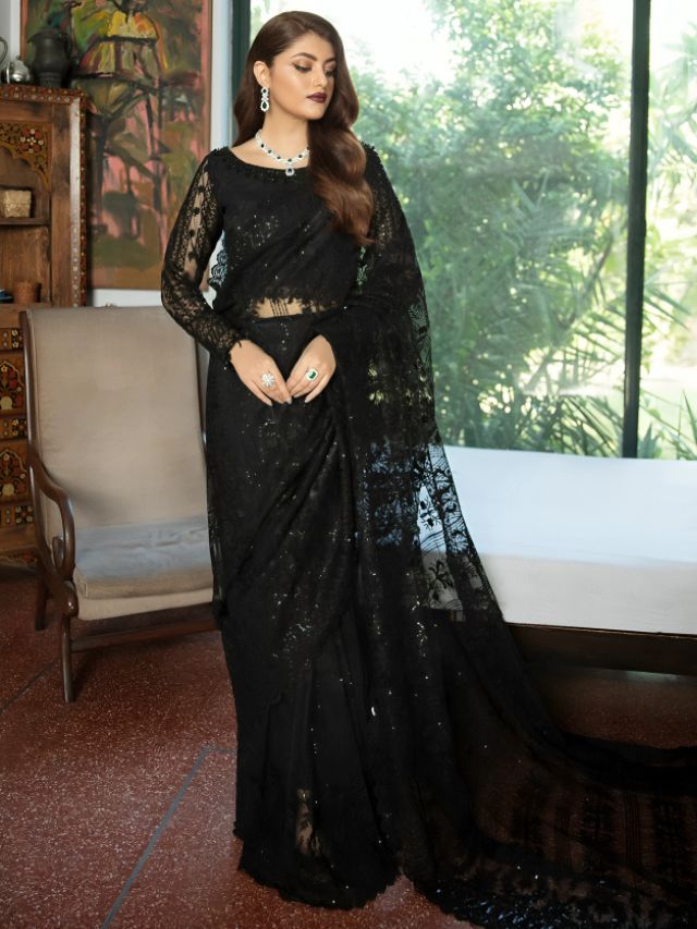 Black Saree