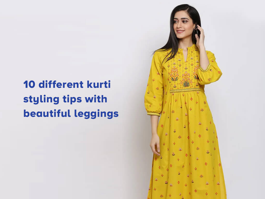 Buy Yellow Leggings for Women by Twin Birds Online | Ajio.com