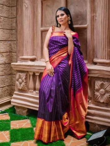 Dharmavaram Silk Saree