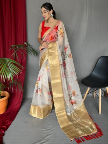 Organza Silk Sarees