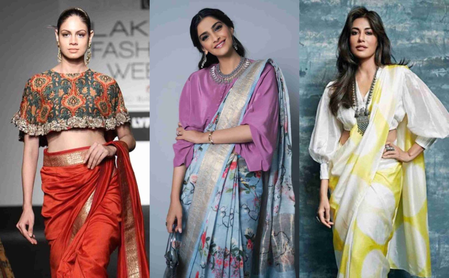 6 Partywear Sarees Styling Tips With Some Alluring Look