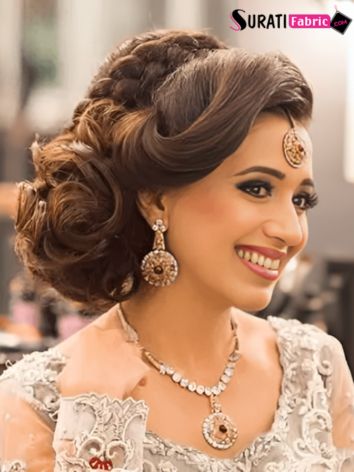 Hairstyles Perfect For A Sangeet Night | Indian bridal hairstyles, Indian  hairstyles, Bride hairstyles