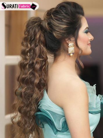 10 aesthetic hairstyle for lehenga | hair style girl | hairstyle for bride  | hairstyle tricks - YouTube
