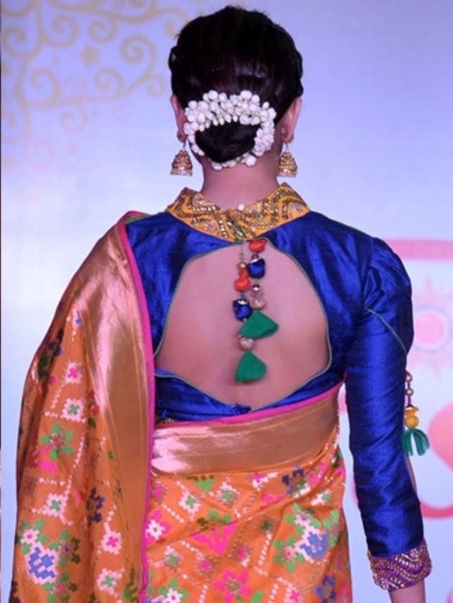 20 Trending Paithani Blouse Designs