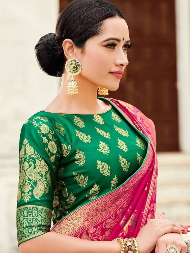 Top 50 Latest Heavy Designer Saree Blouse Designs (2023) - Tips and Beauty   Silk saree blouse designs patterns, Silk saree blouse designs, Cutwork blouse  designs