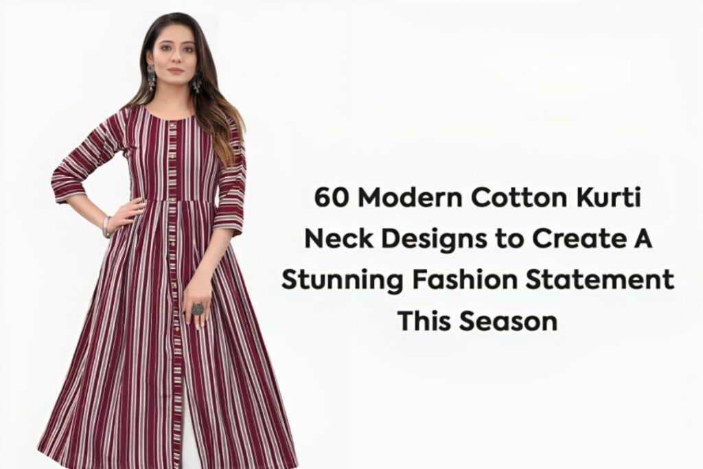Cotton Kurti Neck Designs