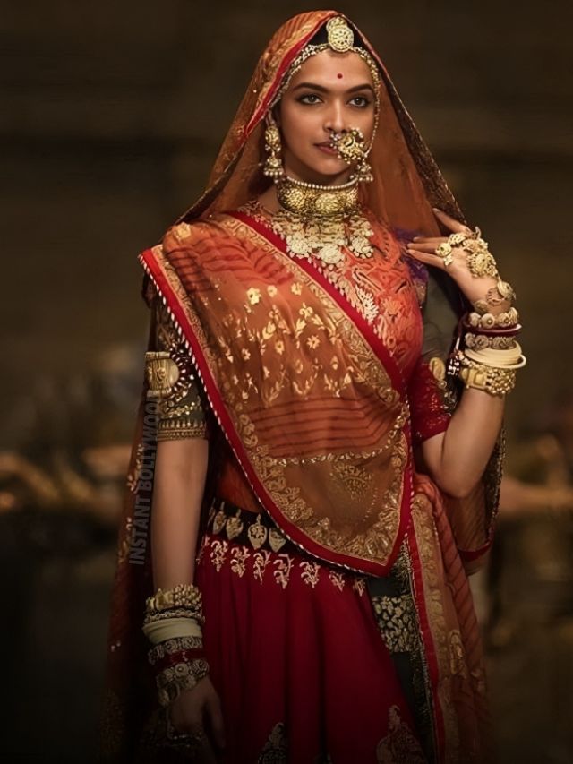 Deepika Padukone in Rajputi Saree from Rajasthan