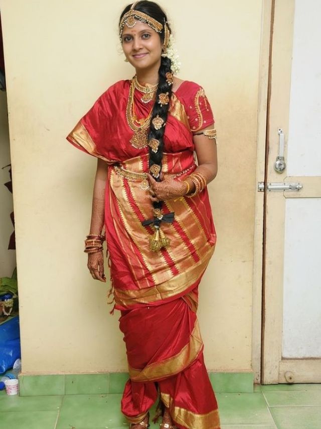 Madisaru Saree Draping from Tamil Nadu