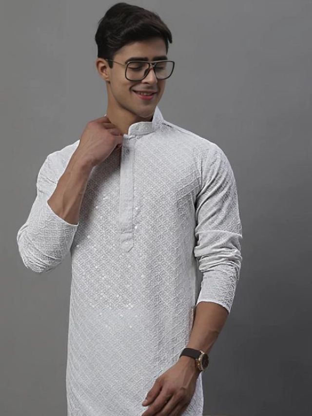 60 Latest Designs Of Kurta For Men To Celebrate Desi Fashion In A Stylish Way 60 Latest Designs Of Kurta For Men