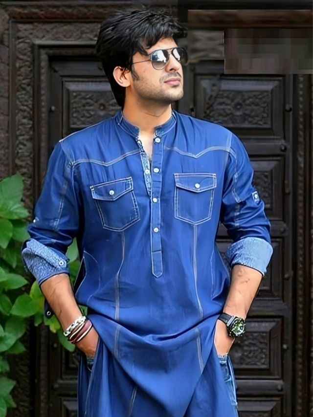 Denim Mens Kurtas