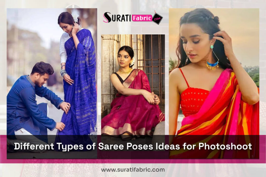 Different Types of Saree Poses Ideas