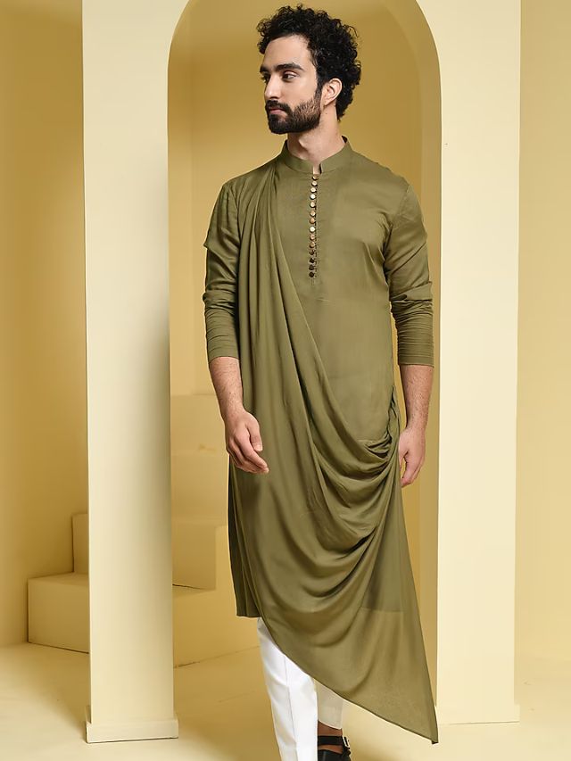 60 Latest Designs Of Kurta For Men To Celebrate Desi Fashion In A Stylish Way 60 Latest Designs Of Kurta For Men