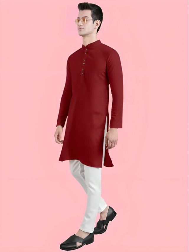 Side Slit Men’s Kurta