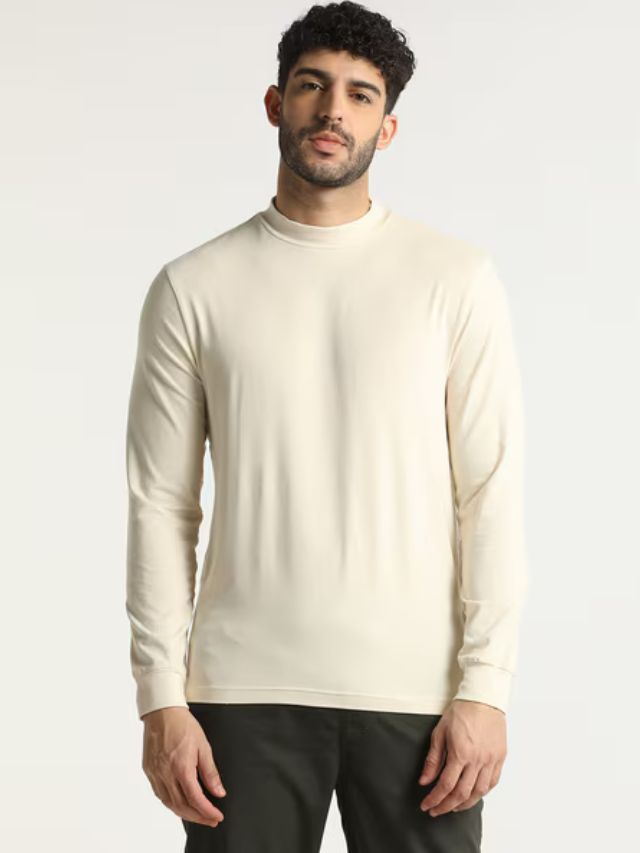 Mock Neck T-Shirt Designs For Men