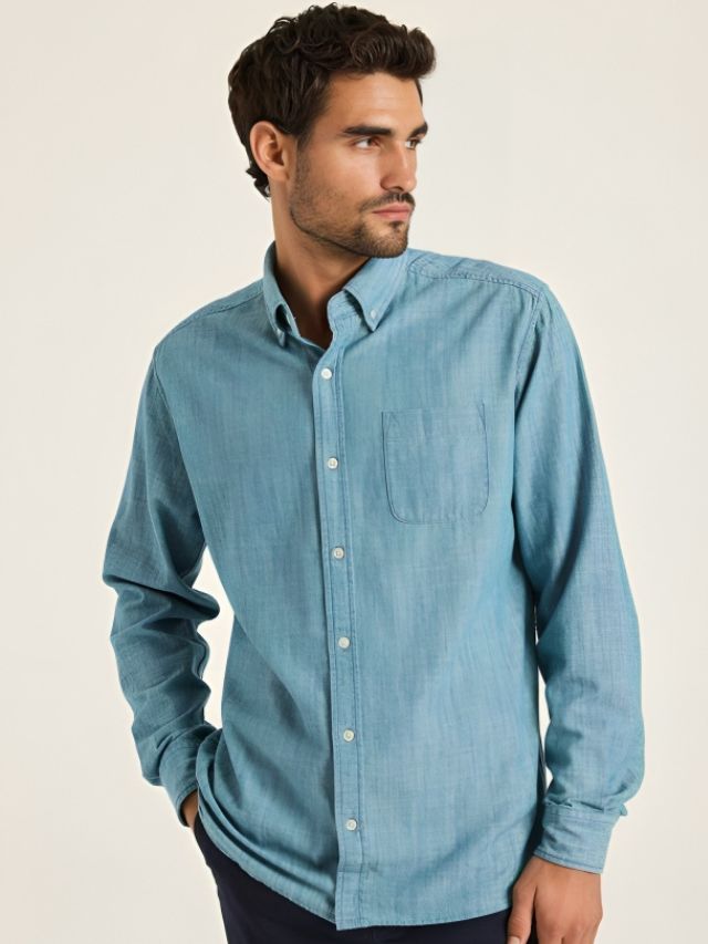 Chambray Shirts For Men