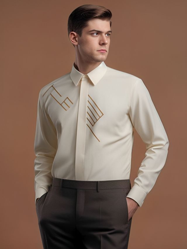 Club Collar Shirts For Men