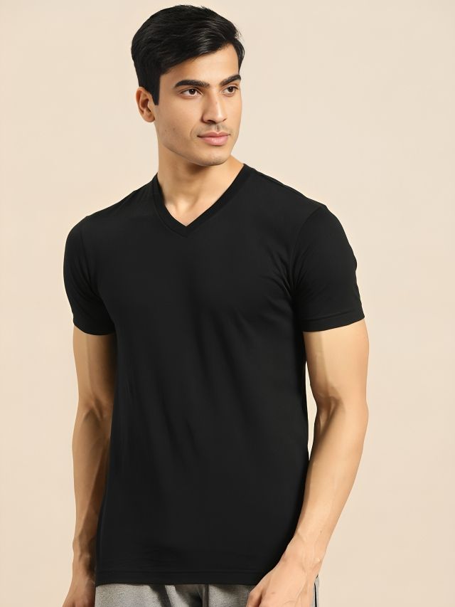 Deep V Neck Shirts For Men