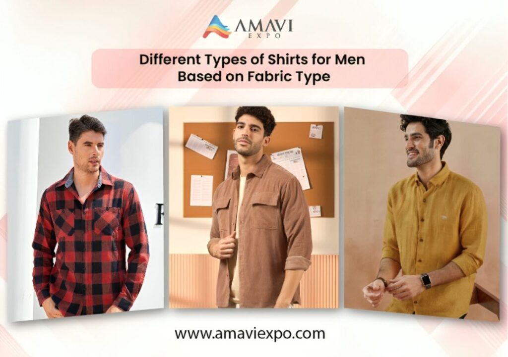 Different Types of Shirts for Men Based on Fabric Type