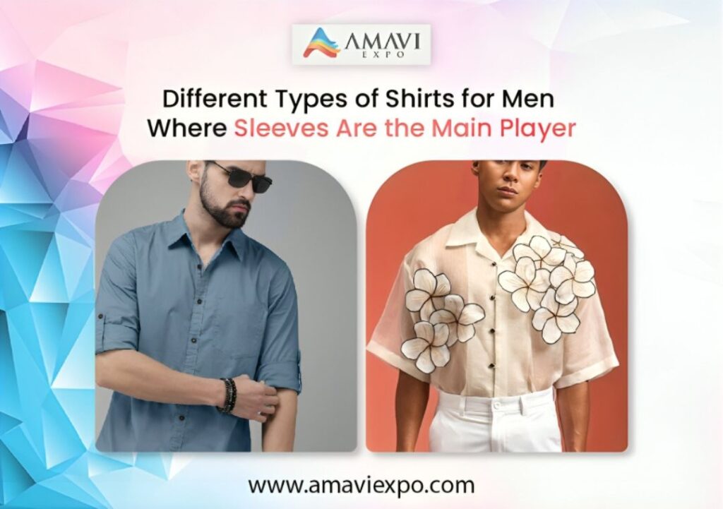 Different Types of Shirts for Men Where Sleeves Are the Main Player