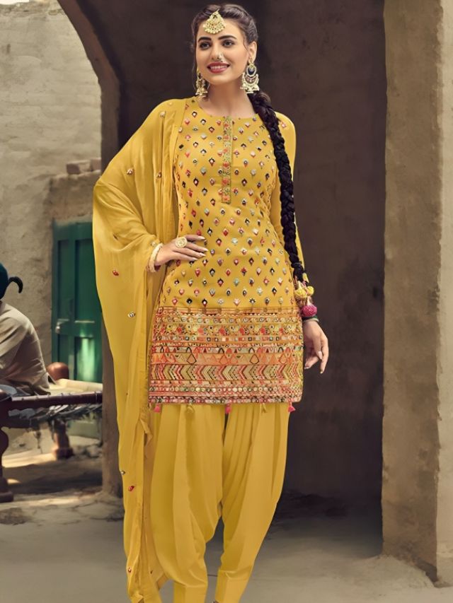 Punjabi Patiala Salwar Suits