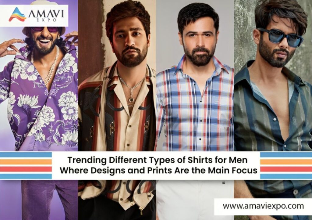 Trending Different Types of Shirts for Men Where Designs and Prints Are the Main Focus