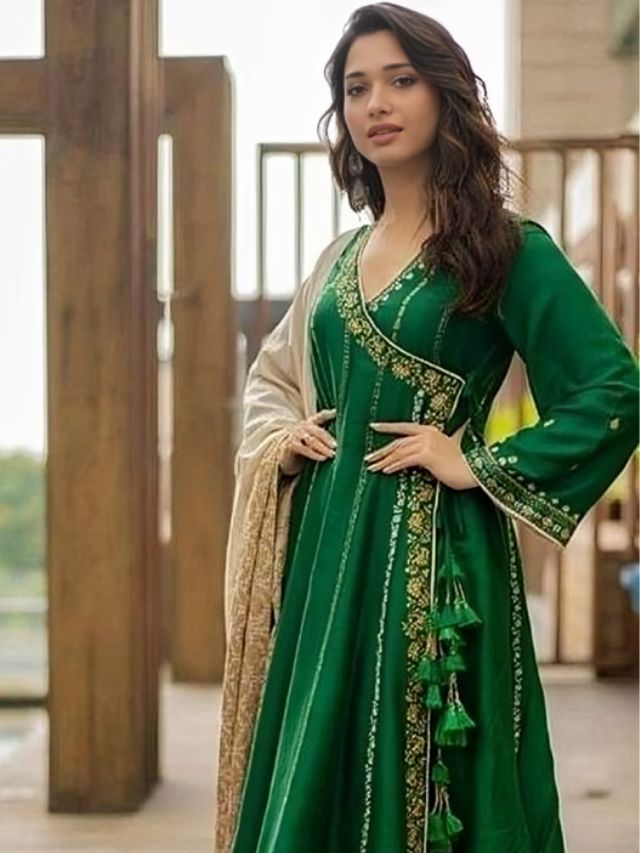 Tamannaah Bhatia in Angrakha Suits