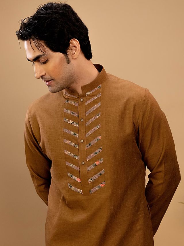 Earthy Tones Kurta for men