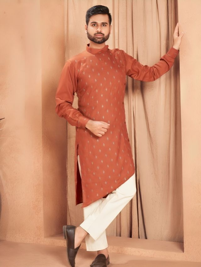 Mens Earthy Tones Kurta