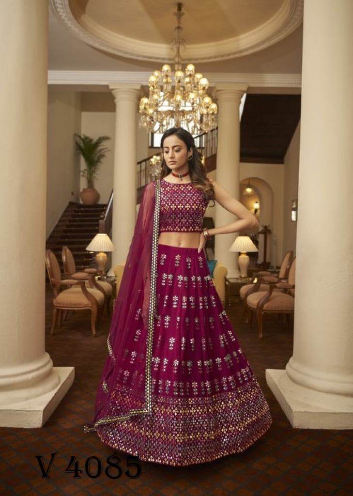 30+ Real Brides Who Looked GORGE in Wine Lehengas & We Cannot Stop Swooning  Over Them | WeddingBazaar