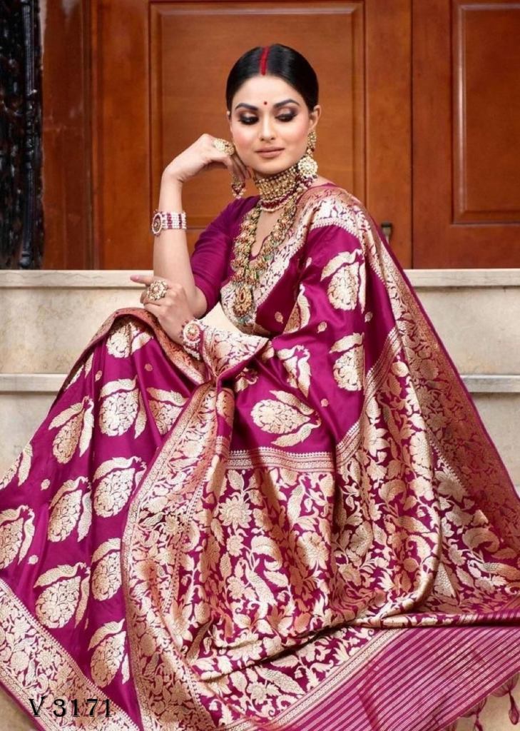Purple Color Banarasi Handloom Georgette Bandhani Saree – Sankalp The  Bandhej Shoppe