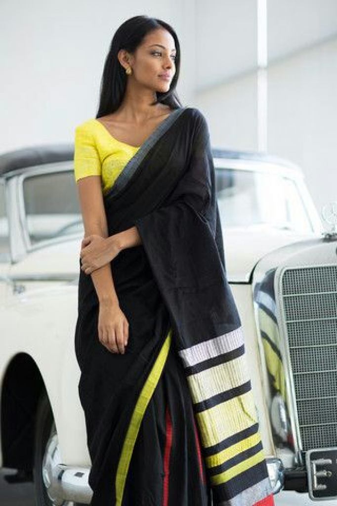 Buy Linen Saree 60 at Rs. 999 online from Surati Fabric partywear ...