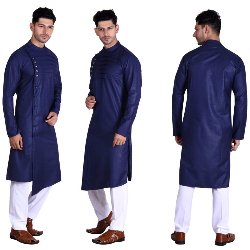 Buy Men s Traditional wear Pathani Nevy Blue Color at Rs. 1299 online ...