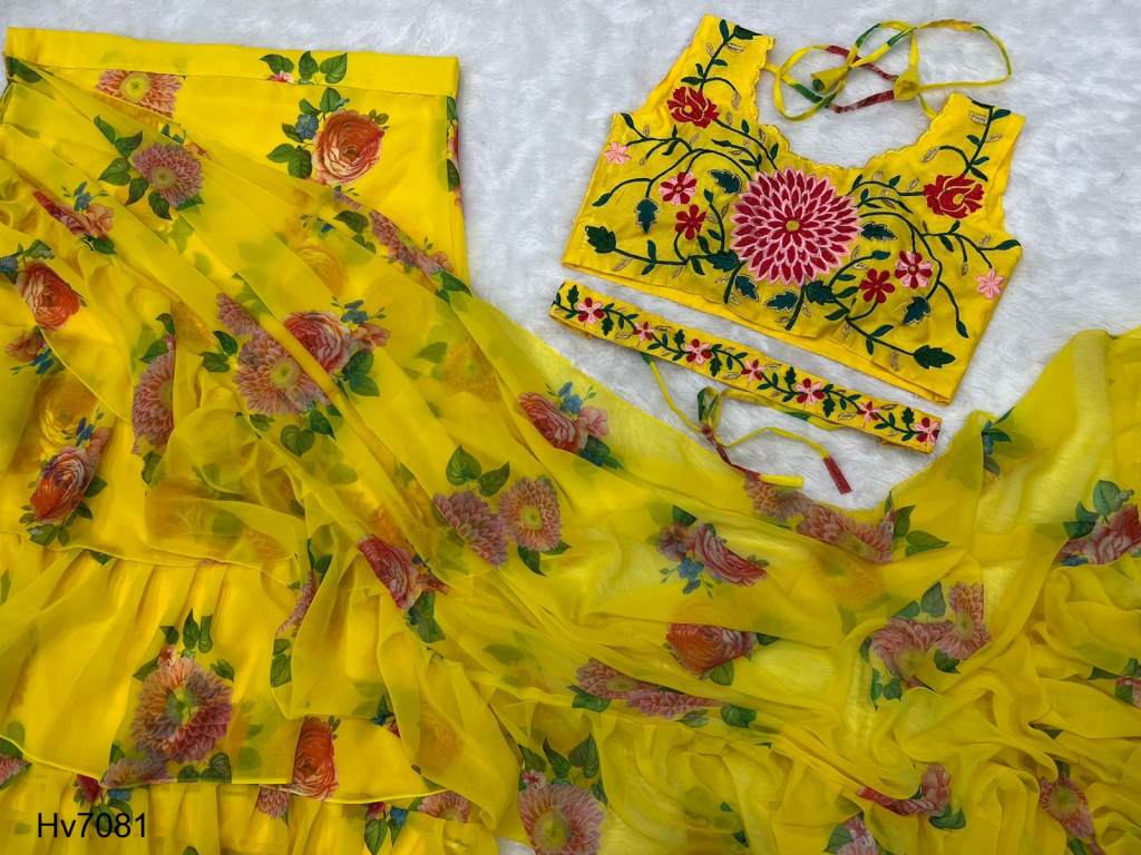 Haldi_ceremony Sarees - Buy Haldi_ceremony Sarees Online | G3nxt.com