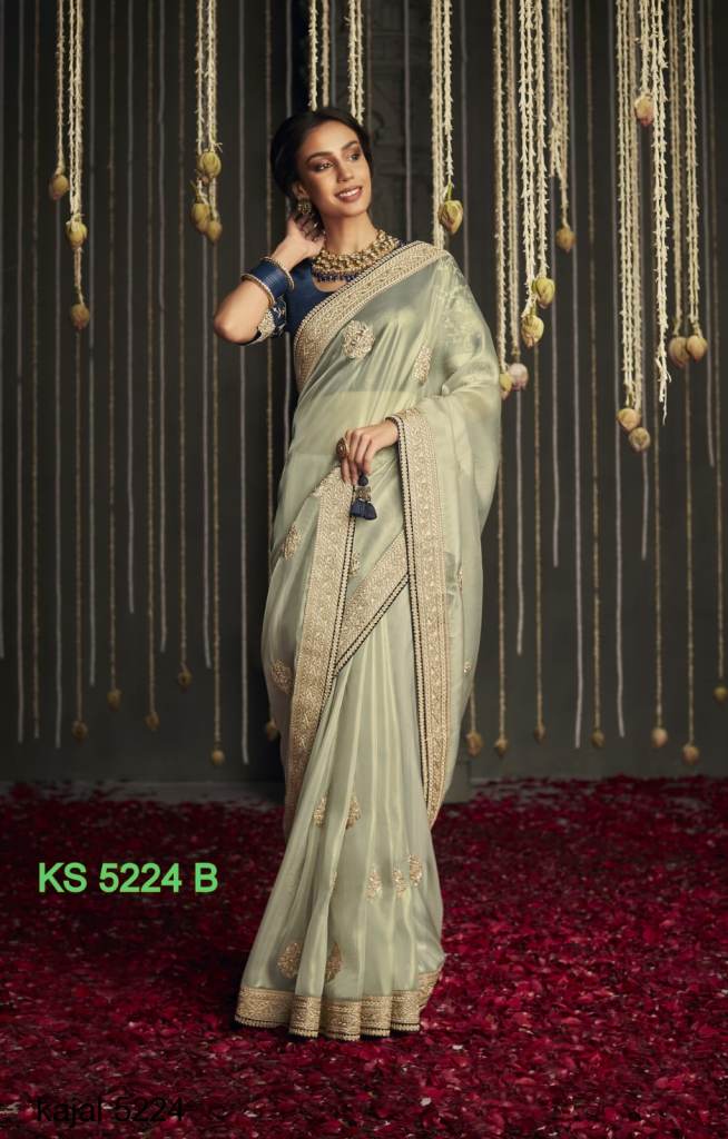 Kimora Saara Soft Tusser Silk Saree Collection Wholesale catalog