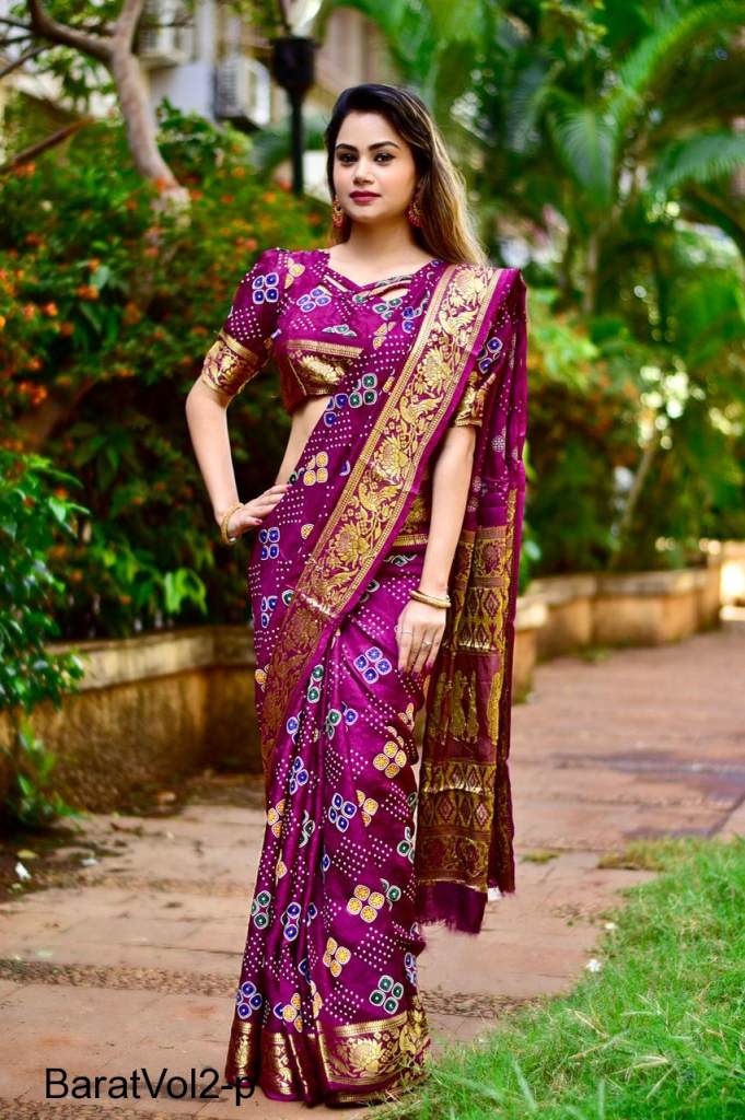 Buy Traditional Bandhani Saree - Samyakk | Samyakk