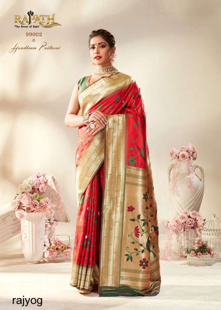 Wine Red Luxury Paithani Saree In Silk For Wedding, 41% OFF