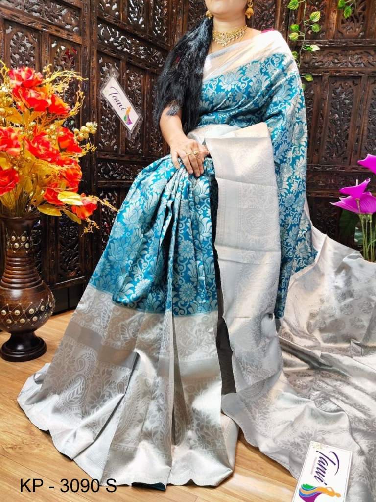 Shop Silver Border Saree for Women Online from India's Luxury Designers 2024