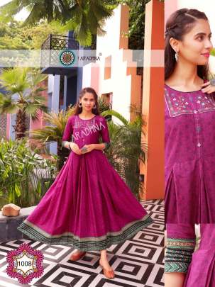 ARADHNA S FASHION FIRE VOL 1 LONG KURTIS COLLECTION