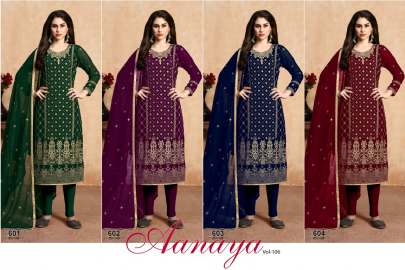 Aanaya 106 Heavy Embroidered Wedding Wear Collection