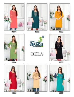 Alishka Bela Kurti Wholesale Catalog 8 Pcs