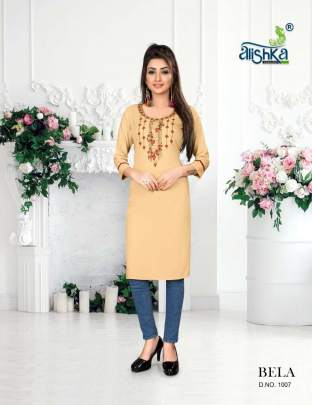 Alishka Bela Kurti Wholesale Catalog 8 Pcs