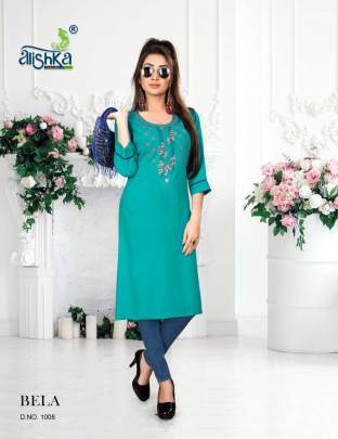 Alishka Bela Kurti Wholesale Catalog 8 Pcs