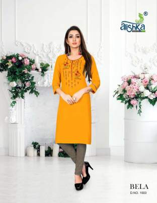 Alishka Bela Kurti Wholesale Catalog 8 Pcs