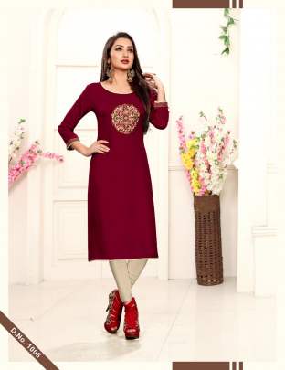 Alishka Kanika Kurti Wholesale Catalog 8 Pcs