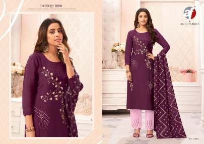 Anju Fabric's  Navnoor Suit Collection