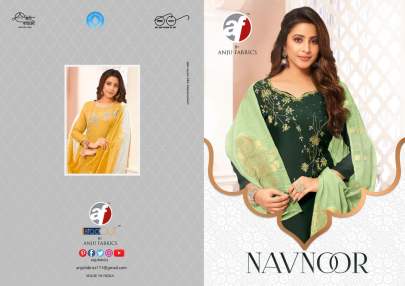 Anju Fabric's  Navnoor Suit Collection