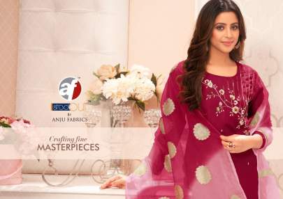 Anju Fabric's  Navnoor Suit Collection